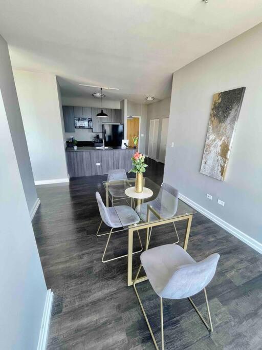 Penthouse In South Loop Chicago Apartment Luaran gambar